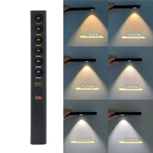 Verbeterde Lampstick met 6 Kleurtemperatuurstanden (2700K-6000K), Bewegingssensor, Infraroodindicator (Rood en Blauw Knipperend) B