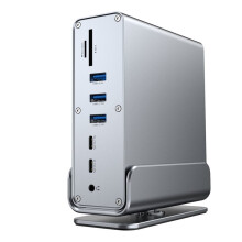 Type-C 15-in-1 Docking Station Triple Monitor Support with 4K60Hz RJ45 1000M Ethernet USB 3.0 PD 100W Charging