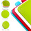 Cutting Boards with Holder Sets for Kitchen Anti Bacterium Plastic Chopping Block Plastic Dishwasher Safe Chrismas 3