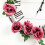 6ft Dusty Rose Silk Flower Garland 4