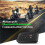 V6   Motorcycle Helmet Headset with 1500M BT Interphone Communicator for 6 Riders Waterproof 2