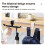 Adjustable Tableside Hook, Gaming Headset Desktop Holder, Backpack Storage Hook, Stand, No Drilling Required. C 3