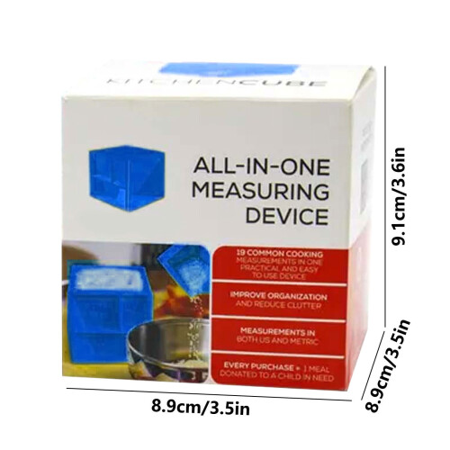 Kitchen Cube Messlöffel-Set – Kunststoff, 5-teilig 1