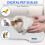 Small Digital Pet Scale Battery Operated LED Display  Electronic Pet Weight Scale Electronic Pet Scale Weighing Tool 7