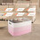 108L Cotton Rope Storage Basket, Rectangular with Handles 4