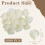 Artificial Silk Rose Petals – 5000 pcs, Ivory 2