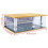 DENEST 1:24 Car Garage Display Box with LED Light 2