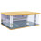 DENEST 1:24 Car Garage Display Box with LED Light 3