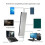 Folding  Mobile Phone Keyboard Rechargeable Wireless Pocket Keyboard for Phones Tablet,Etc. 5