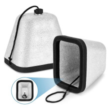 2pcs Outdoor Faucet Covers, Winter Insulated, Foam Faucet Cover for Freeze Protection Protective Cover to Keep Warm