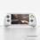 For Retroid Pocket Flip 2 Game Console Ergonomic Grip Handle Case with Shockproof Protective Fit in Pocket White 2