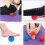 8 cm Solid Rubber Massage Balls Set of 2 4