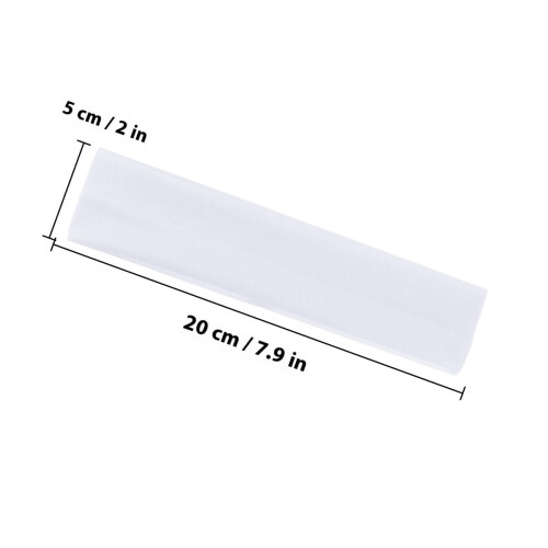OUNONA2-Pack λευκή κορδέλα για αθλητική γιόγκα 1