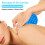 8 cm Solid Rubber Massage Balls Set of 2 5