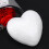 10 Pcs Hearts Solid Peach Foam Valentine's Day Crafts Mother 7