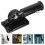 Wall-Mounted Adjustable Flagpole Bracket Black 4