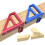 Aluminum 45/90 Woodworking Square Protractor for Carpenter Red 4