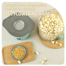 Popcorn Machine Household Healthy Hot Air Oil Free Corn Popcorn Maker for Kitchen Kids Home-Made 110V/220V EU Plug