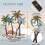 Tropical Palm Tree Metal Wall Art – Coastal Decor 2
