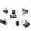 5 PCS KY-040 Rotary Encoder Module, 360 Degree Rotary Encoder with Knobs Cap Brick Sensor Modules for Light Control Etc 2
