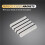 Refrigerator Magnet, Suitable for DIY Office Whiteboards, Workshop Tools, Etc., Dimensions: 60x10x10mm 5pcs 3