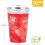 100 x 12oz Silver Plastic Party Cups 4