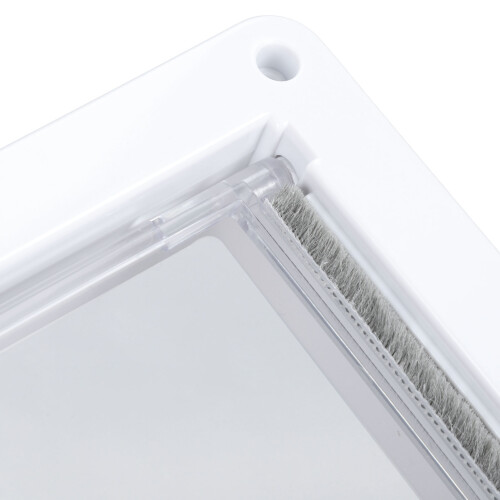 Pet Door Double Rotary Switch, Easy Clean, Durable Plastic, L 23.6x27cm 1