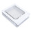Pet Door Double Rotary Switch, Easy Clean, Durable Plastic, L 23.6x27cm 1