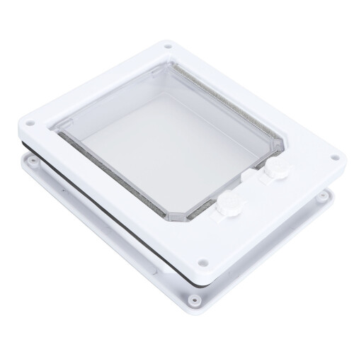 Pet Door Double Rotary Switch, Easy Clean, Durable Plastic, L 23.6x27cm