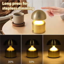 LED Table Lamps USB Rechargeable Touch Dimming Night Light 3 Color Cordless Atmosphere Bedroom Bedside Reading Lamps