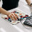 Mouse pad em formato de borboleta com base de borracha, 25x20cm 7