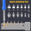 Heat-Set Threaded Brass Insert Nuts for 3D Printing Plastic - M2.5 -M8 Hot Melt Kit with Soldering Iron Tips 3