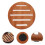 Wooden Coaster Set – Heat-Resistant Table Mat 5
