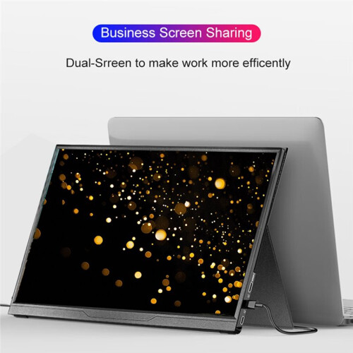 Monitor Portátil de 14 Polegadas com Tela Sensível Ao Toque, Resolução IPS de 1900x1200P, Compatível com , para Uso Como Segunda Tela em PCs e 2