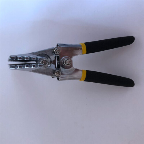 Alicate de Dobra Manual de 6 Polegadas com Mandíbula Reta para Aplainar Metal, com Cabo Acolchoado Revestido. 2
