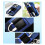 Phone Magnetic Decoder Pocket Storage Case Double-Pocket Elastic Magnetic DAC Headphones Case PU Portable Storage Bag 7