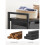 Laundry Sorter with 2 Pull-Out Bags & Shelf, Metal Frame 5