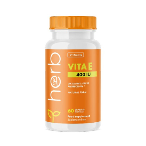 Vitamine E 400 IU 60 Capsules Herb