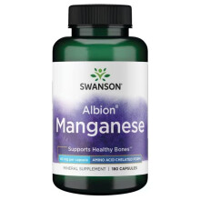 Albion Manganèse 40 mg 180 Capsules Swanson Health Products