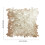 3D Leaf Pillow Cover Polyester 45x45cm 3