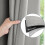 Perdele Herringbone, 50x96in, gri deschis, 2 panouri 4