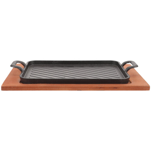 Iron Grill Griddle - Compact Design, Assorted Colors, Ideal for Roasting, 1 Set 2