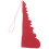 Red Paper Honeycomb Christmas Tree Decoration 5