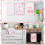 Pink Bow Microfiber Kitchen Towels Set of 4 3