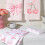 Pink Bow Microfiber Kitchen Towels Set of 4 5