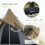Αδιάβροχη σκηνή κάμπινγκ Teepee 15,4'x15,4'x8,5' με βεράντα 3