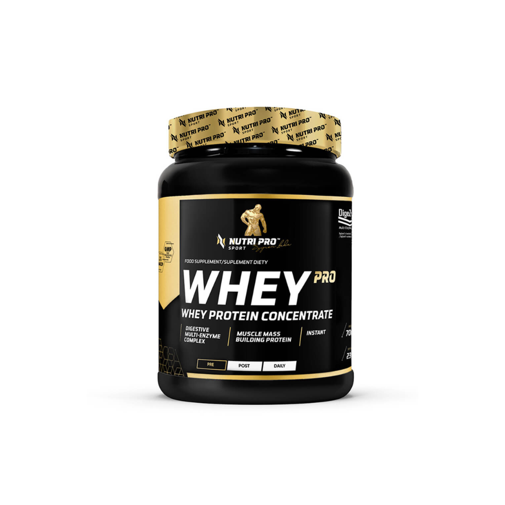 Whey PRO - Whey Protein Concentrate 700g - Salted Carmel Flavour Nutri Pro Sport