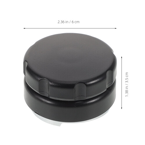 Trebladet espresso-stamper 53 mm sort 1