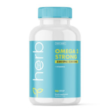 Omega-3 Strong 1000 mg (EPA 330/ DHA 220) 90 Kapseln Herb