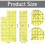 2 righelli da cucito resistenti al calore, 10x2,5 e 10x5 pollici 2